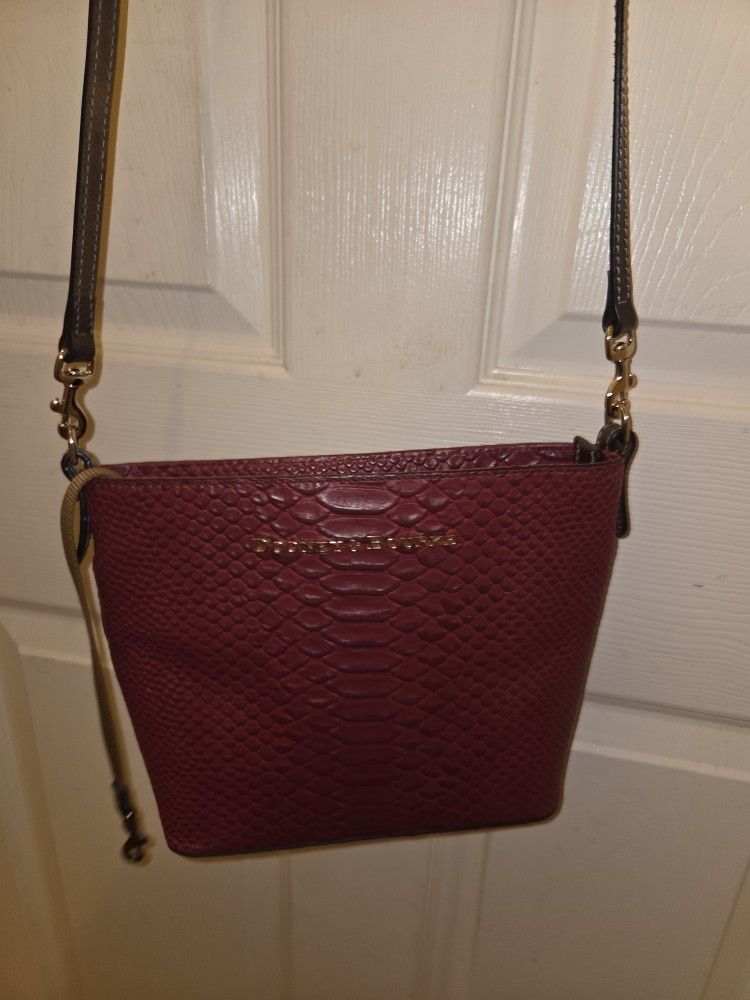 Dooney & Bourke Burgundy Crossbody Bag