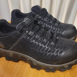Timberland Women's Pro Powertrain Alloy Safety Toe Steel Toe Work Boots Shoes Size 8