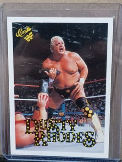1990 WWF TitanSports Dusty Rhodes Wrestling Card 