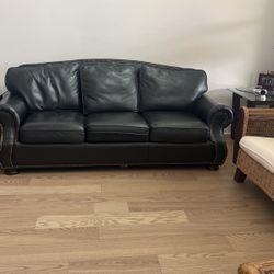 Leather Sofa sleeper