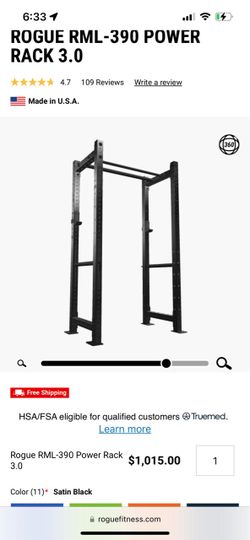 Rogue Squat rack