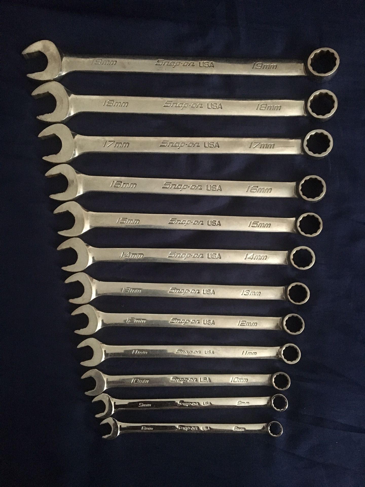 Snap On metric wrench set