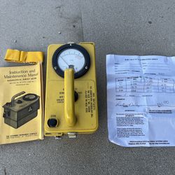 Geiger Counter Radiological Survey Meter