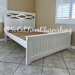 New Queen Bed Frame - No Mattress 