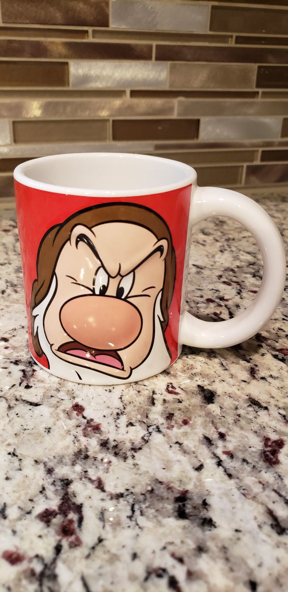 Collector's Coffee cup- DISNEY'S Grumpy $5