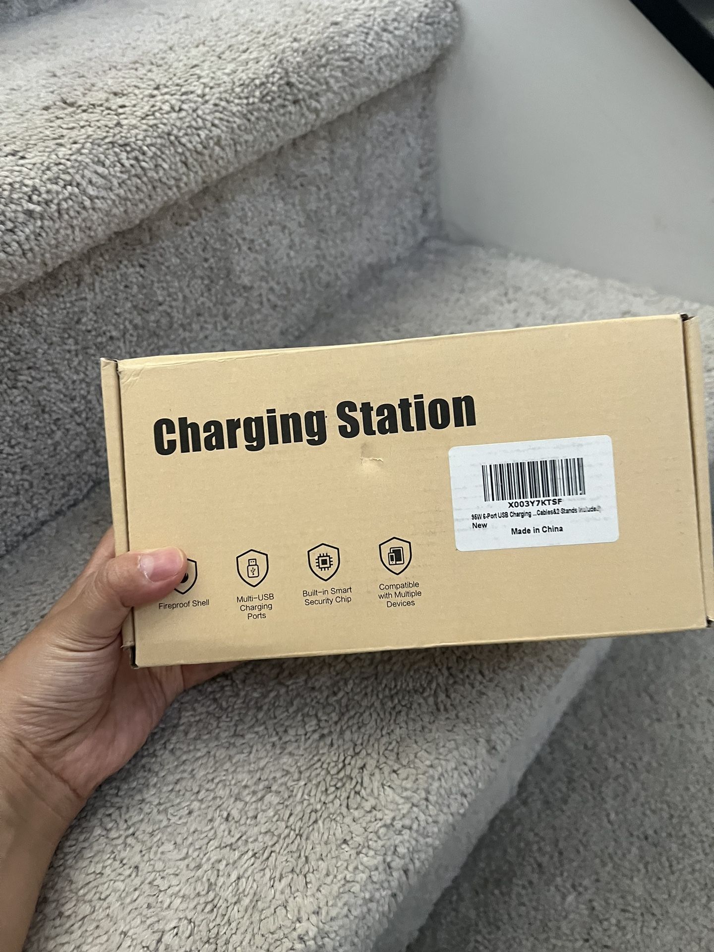 95W 6-Port USB Charging Station