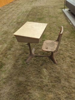 Metal desk