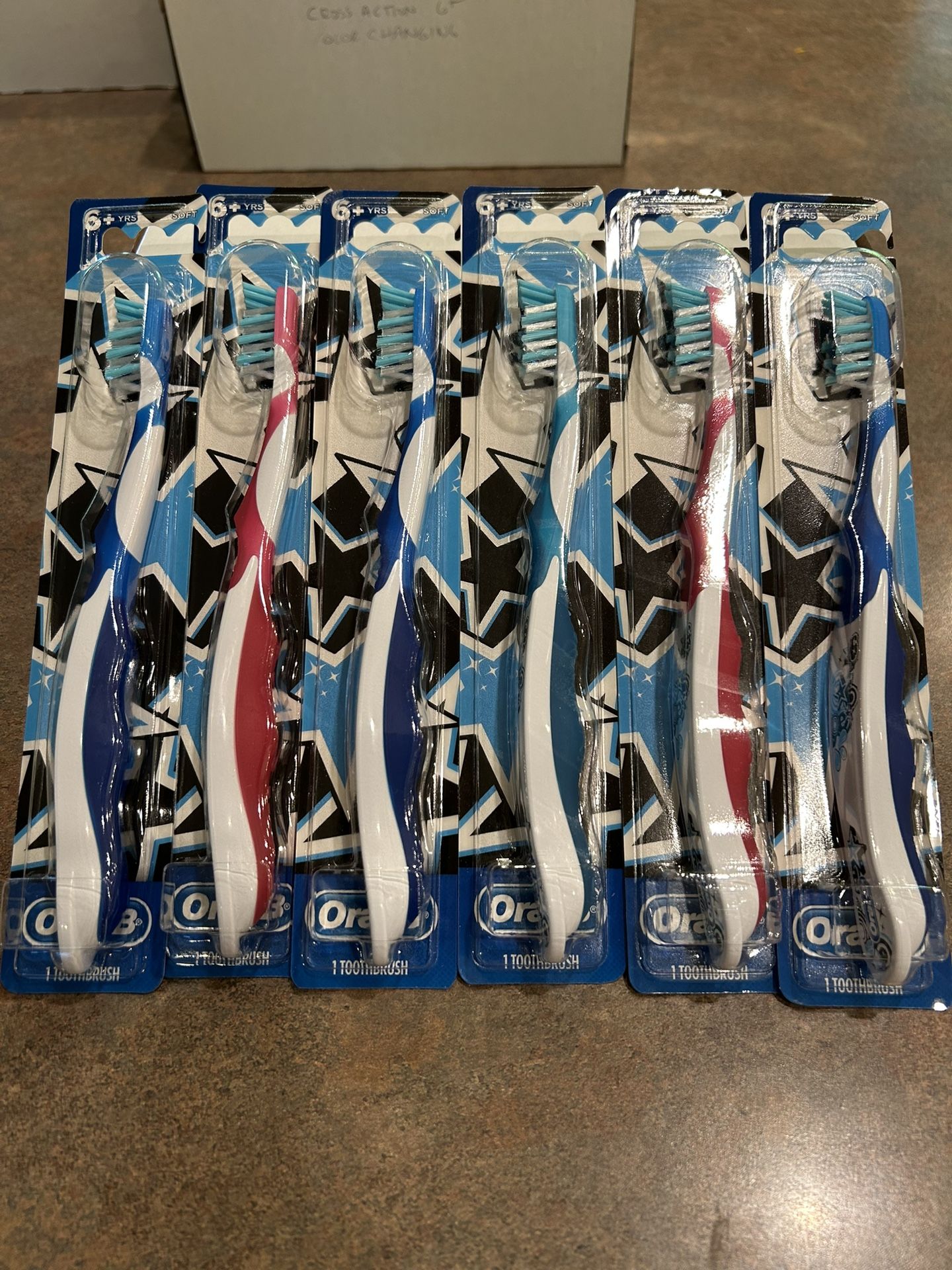 Oral-B Pro-Health Junior CrossAction Soft Toothbrushes