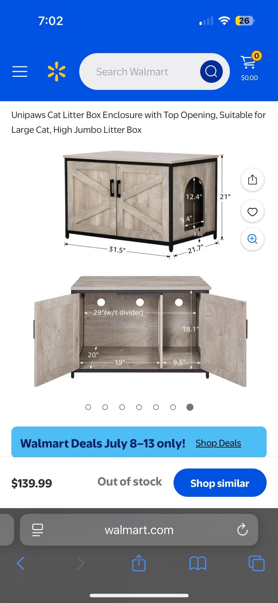 Litter Box Enclosure