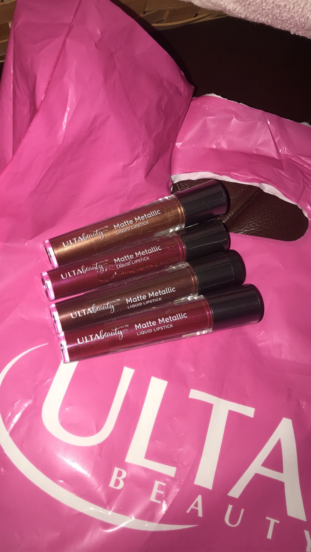 BRAND NEW Ulta Beauty Matte Metallic Liquid Lipstick Bundle