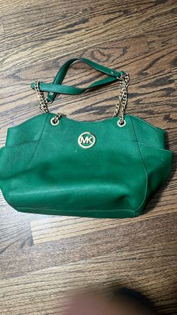 MK Michael Kors Green Purse