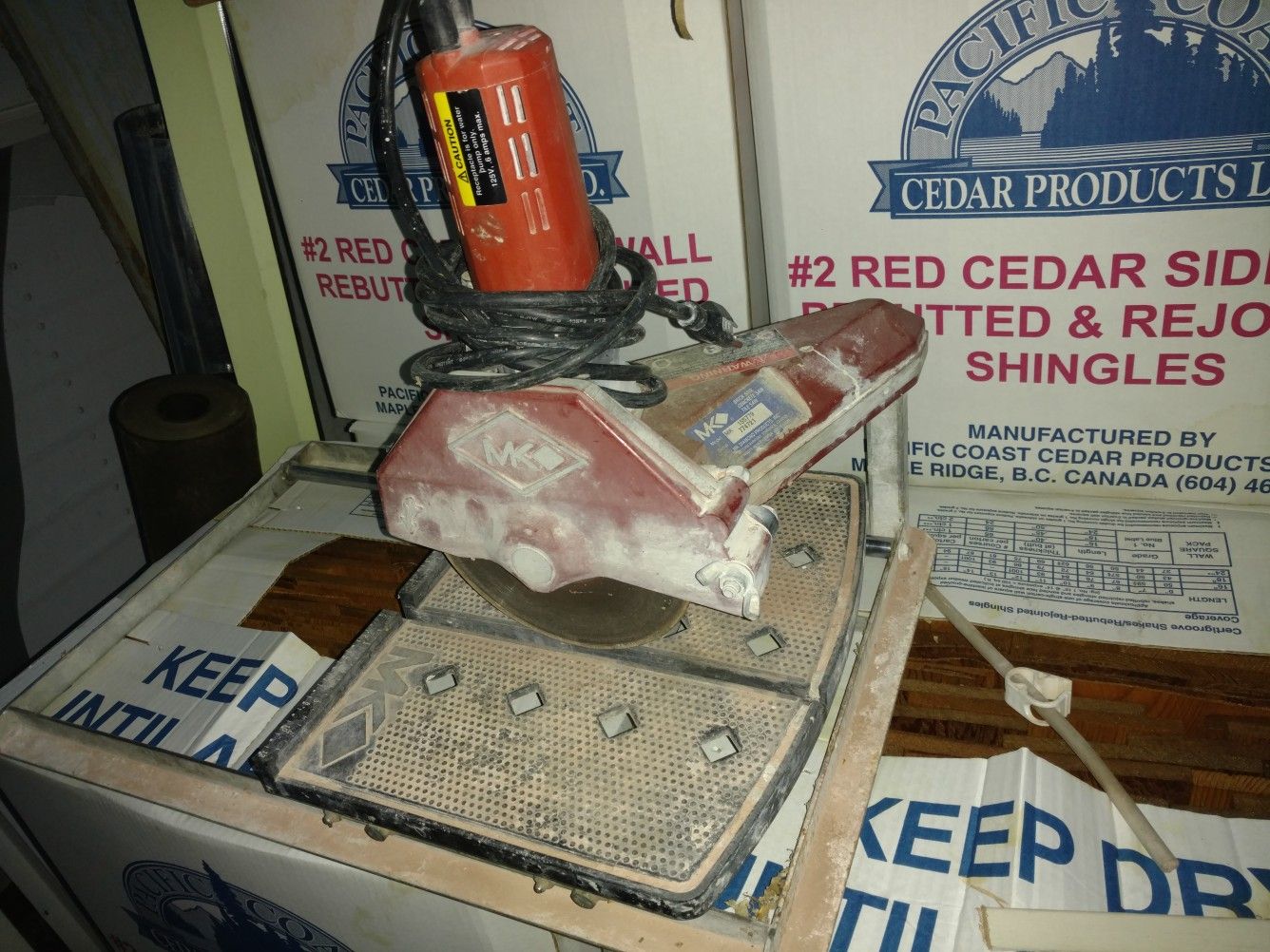 MK Tile Saw for Sale in Bellingham, WA OfferUp