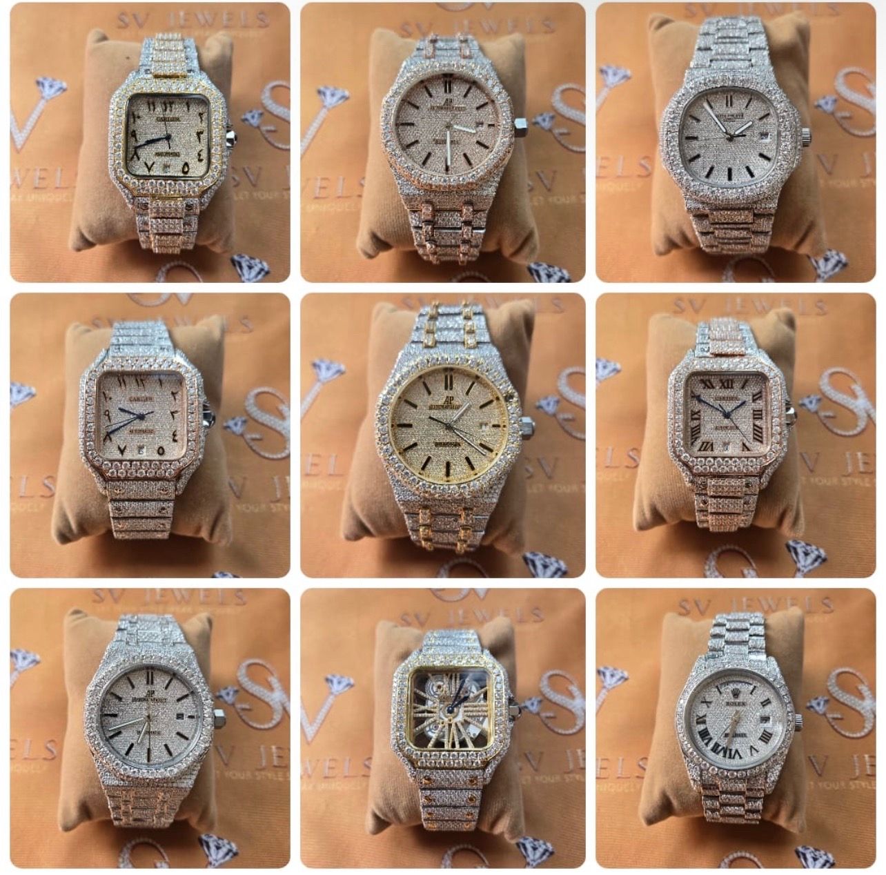 ALL WATCHES GOING FOR $2000 each! don’t break the bank tryna get dripped out!