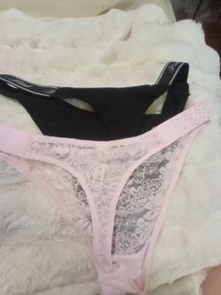 2 New thongs panties sz xl