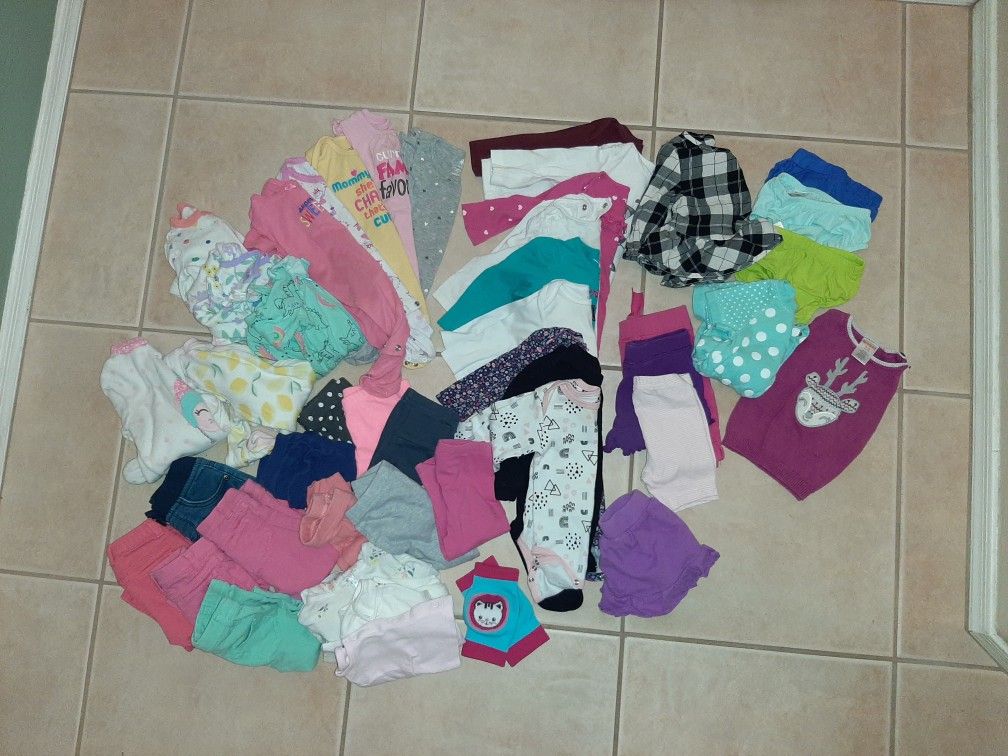 6-9 month Baby Girls Clothing Lot