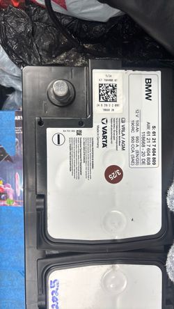 BMW OEM Varta AGM Car Battery 12V 105Ah