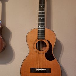 Custom AB Signature parlor guitar