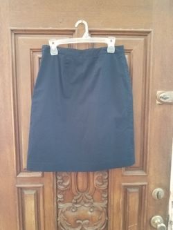 Navy blue skirt