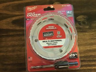 Milwaukee Hole Saw With Arbor Kit