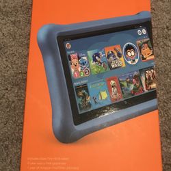 Amazon Fire HD8 Kids Edition Tablet 32GB (Blue Case) NEW