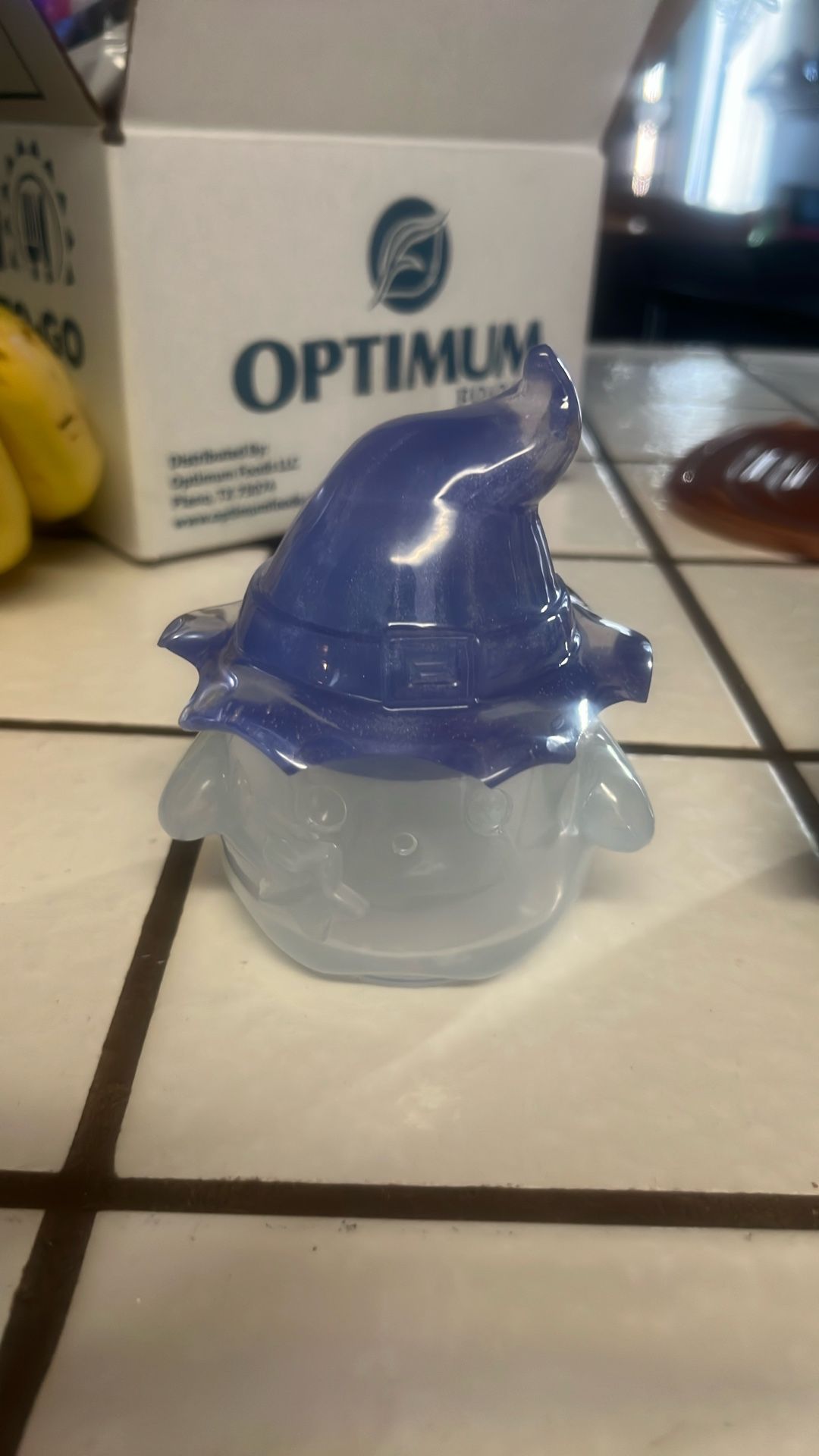 Ghost Jars With Witches Hat Kid