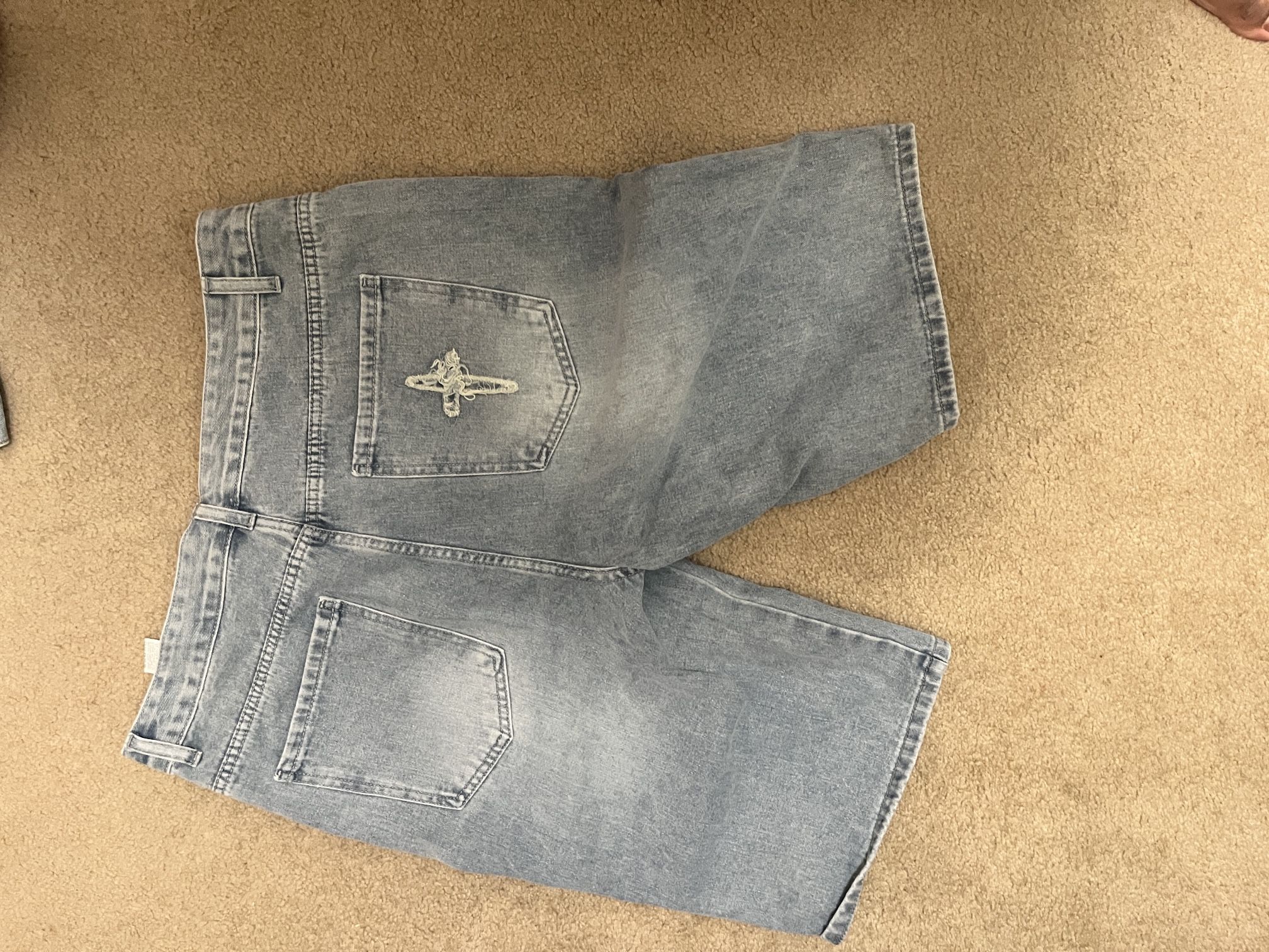 Cross Jean Shorts