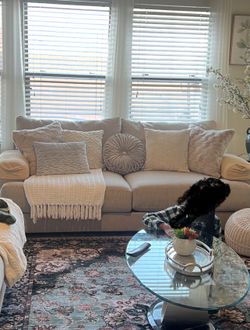 Sofa and love seat