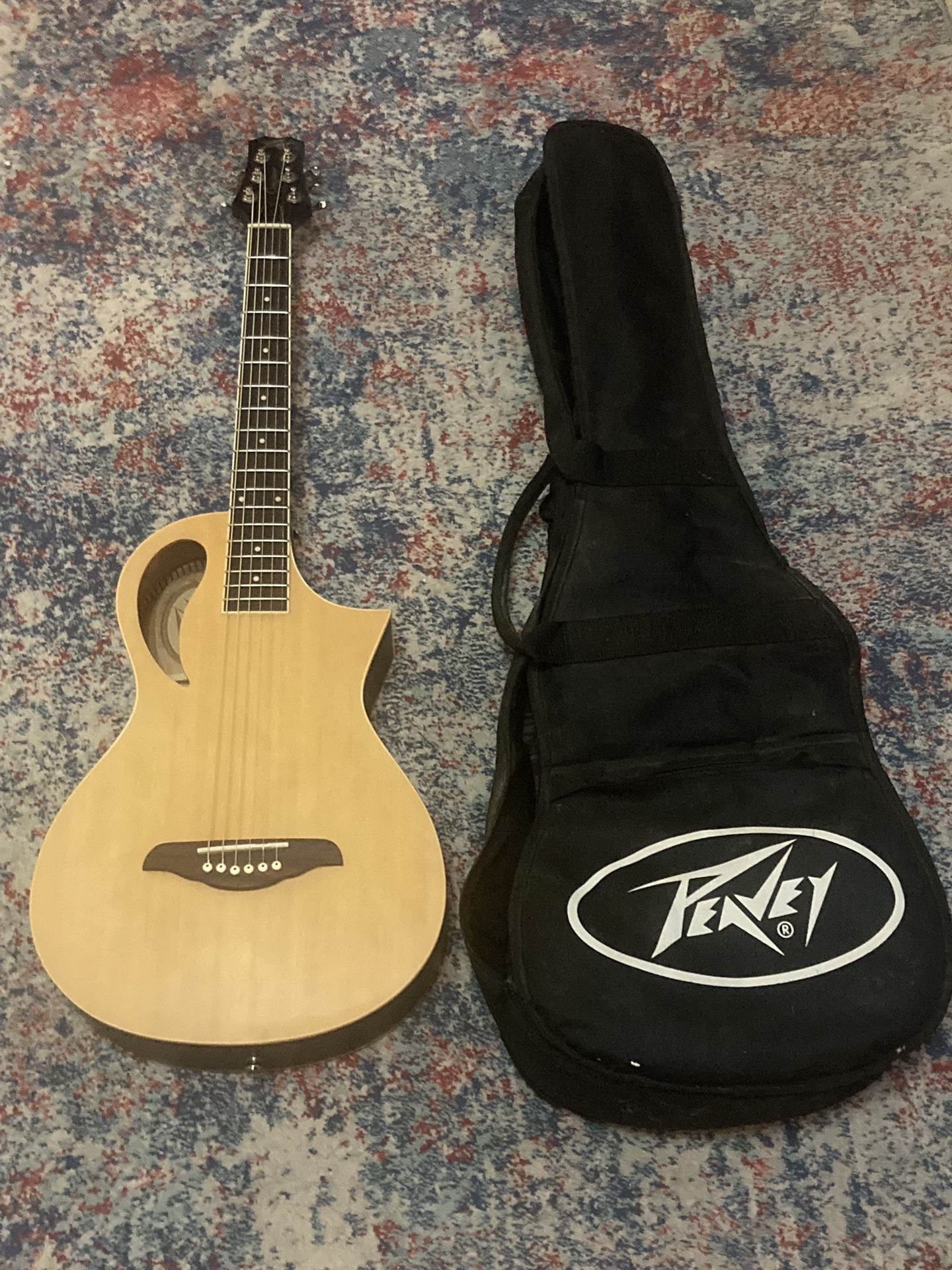 Peavey Composer Parlor Sized Unique Acoustic Guitar