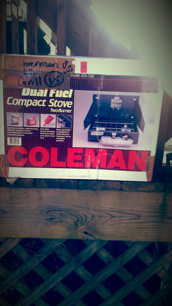 Coleman Compact Dual Fuel Stove
