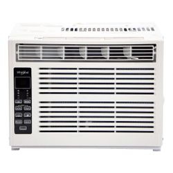 6,000 BTU 115V Window Air Conditioner Cools 250 Sq. Ft. with Dehumidifier, Remote & Digital Display