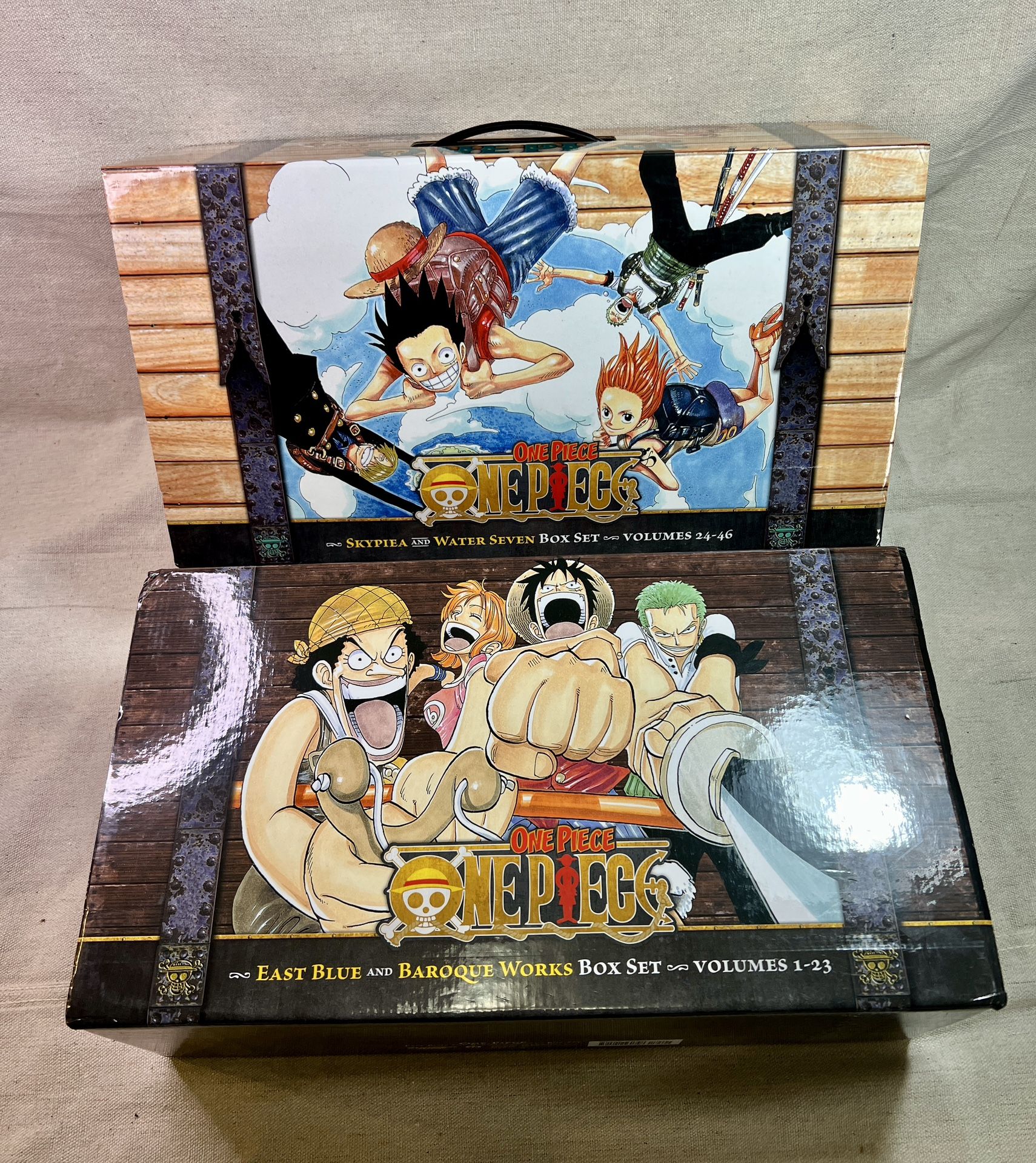 One Piece Manga Box Sets 1 And 2 - Volumes 1-50