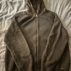 Hugo Boss Black Knitted Jacket with Hood XXL