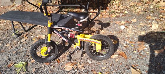 2 bikes 14" and 10"