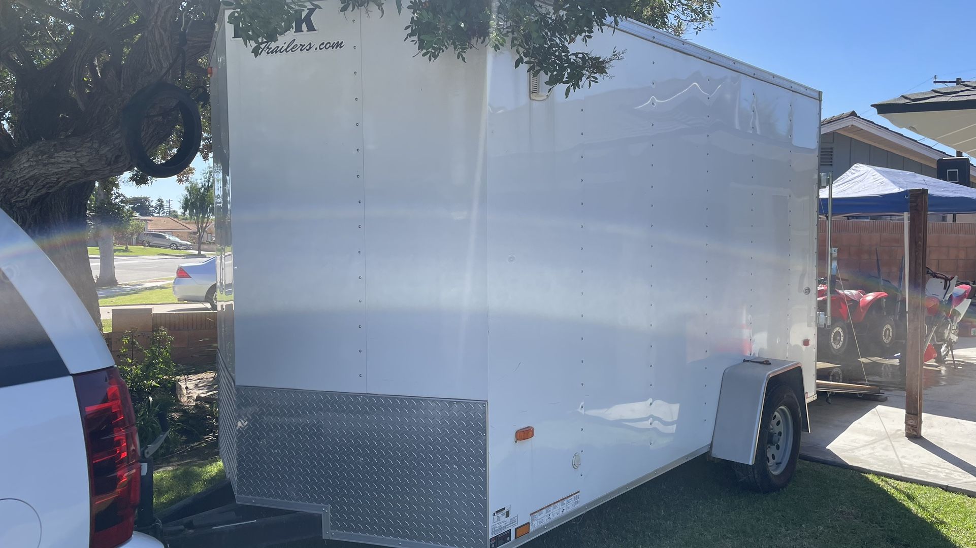 7x12 Enclosed Trailer