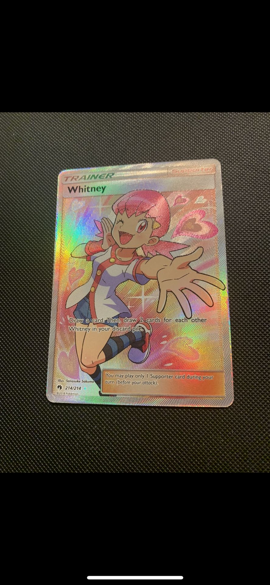 whitney pokemon card - 214/214 - Rare Ultra - SM8 Lost Thunder Lost Thunder Type Whitney's Miltank (VS 19) -