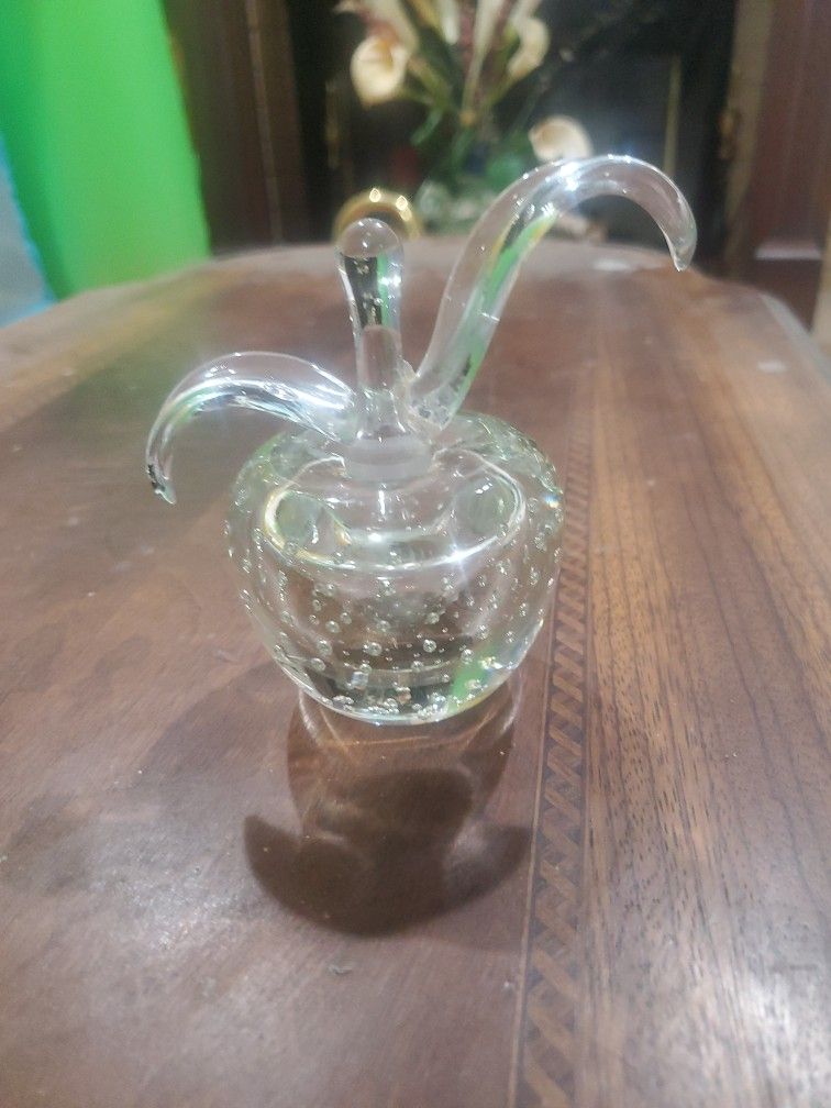 Vintage Apple Perfume Bottle