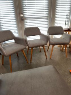 Set of 3 Accent Chairs