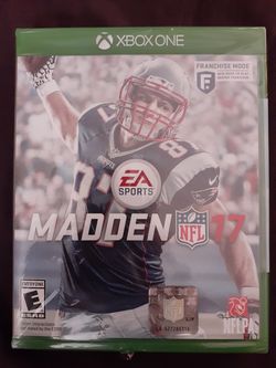 Xbox one game ...madden nfl 17 .. brand new sealed