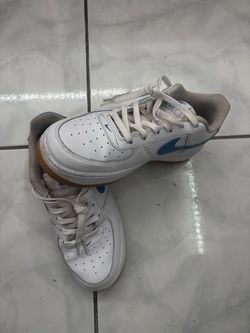 Nike Air Force 1 Low White Blue Gum size 7.5