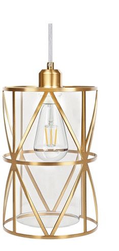 Brushed Gold Pendant Light