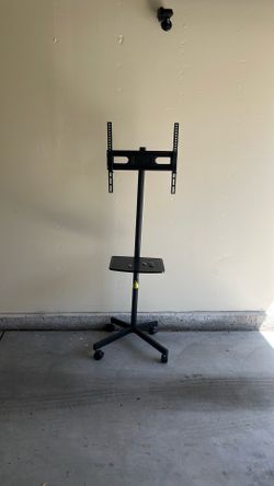 Rolling TV Stand + Mount