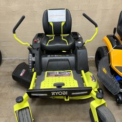 Ryobi 42 in. 75 Ah Battery Electric Riding Zero Turn Mower (ULN) Type Single