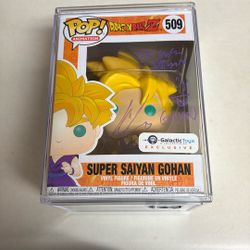 Super Saiyan Gohan ( DBZ ) 509 Signed Funko Pop