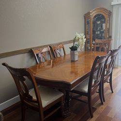 Dining table with chairs