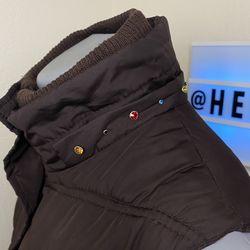 Gemstone Puffer Vest Jacket Mens Small Padded Nylon Down Japanese 