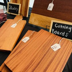 Handcrafted Cutting Boards, Charcuterie Boards, Coasters, etc