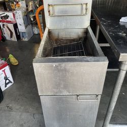 One   Commercial Frymaster  Gas Fryer