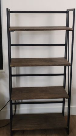 Foldable bookshelf