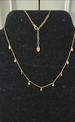 Argento Vivo 18K Gold Over Sterling Silver Necklace, 18"