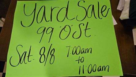 HUGE Baby & Kids Yard Sale – Saturday Only!